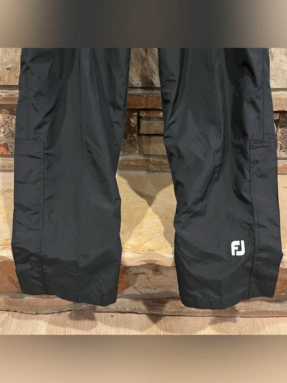 FootJoy DryJoys Black Waterproof Golf Pants